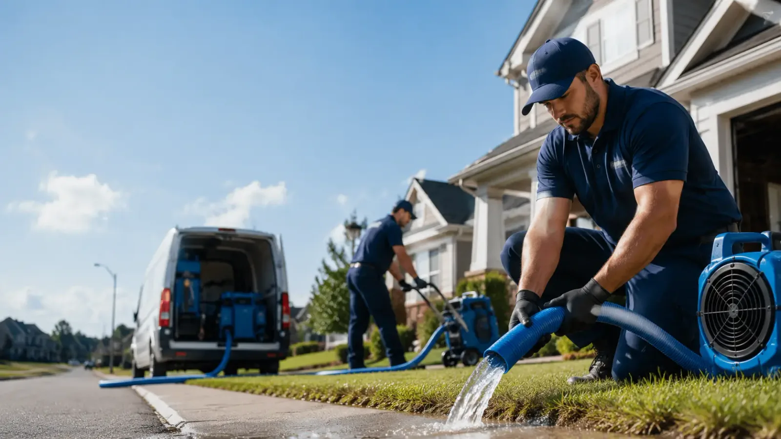 Flood Damage Restoration in Amonate, VA